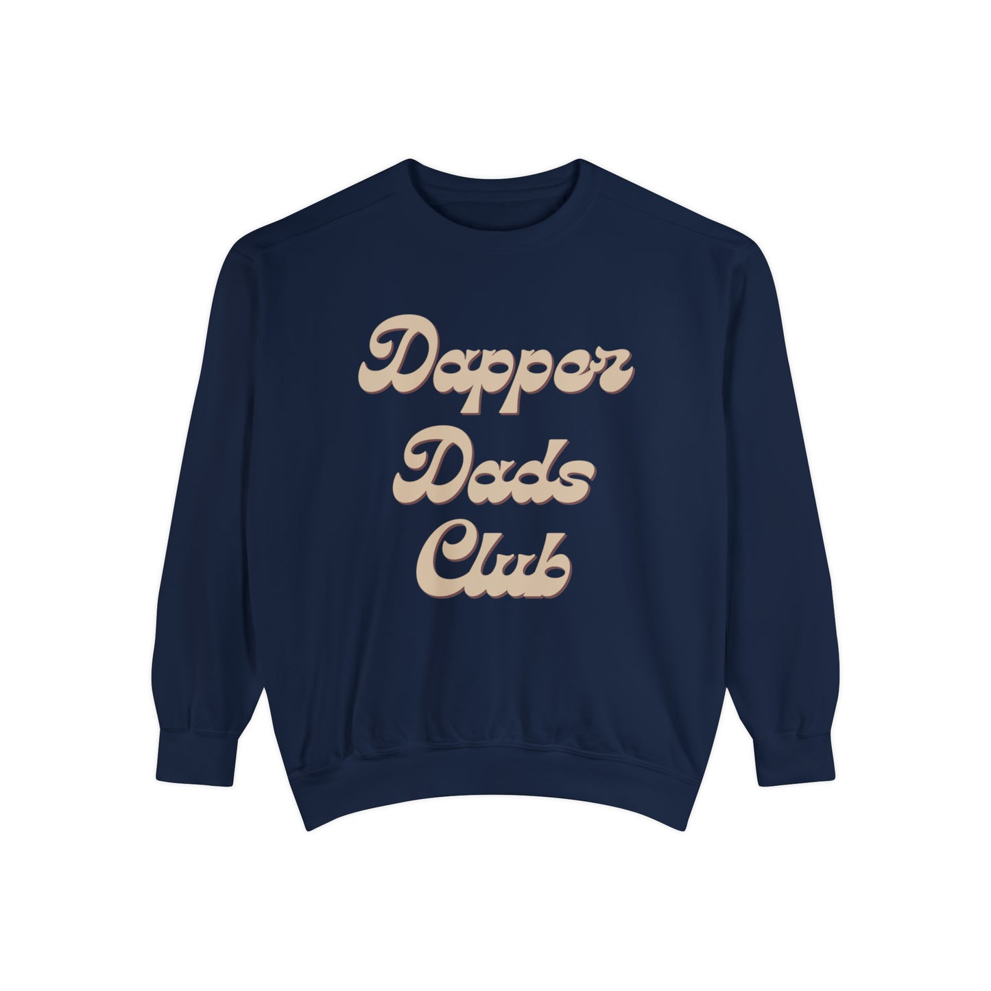 Dapper Dads Club Sweatshirt (Front Design)