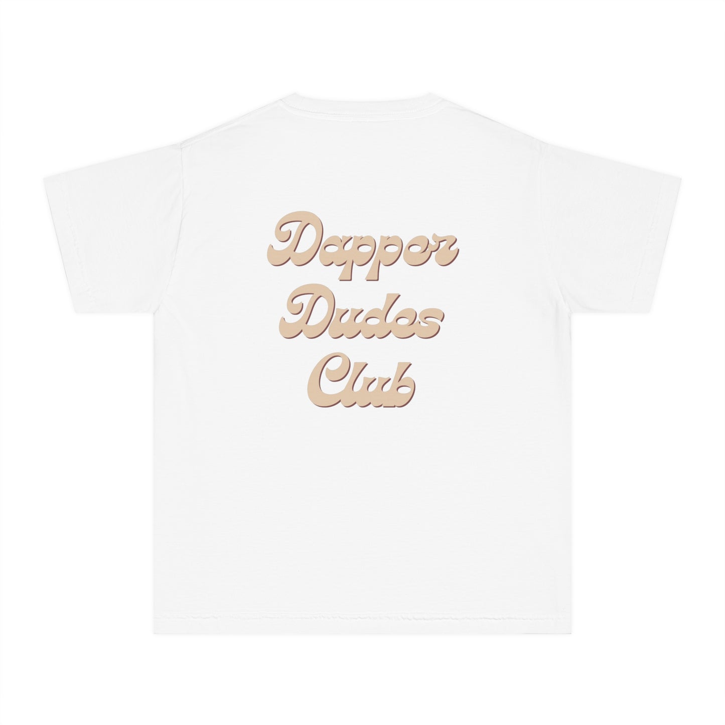 Dapper Dudes Club T-Shirt (Youth) (Front & Back)