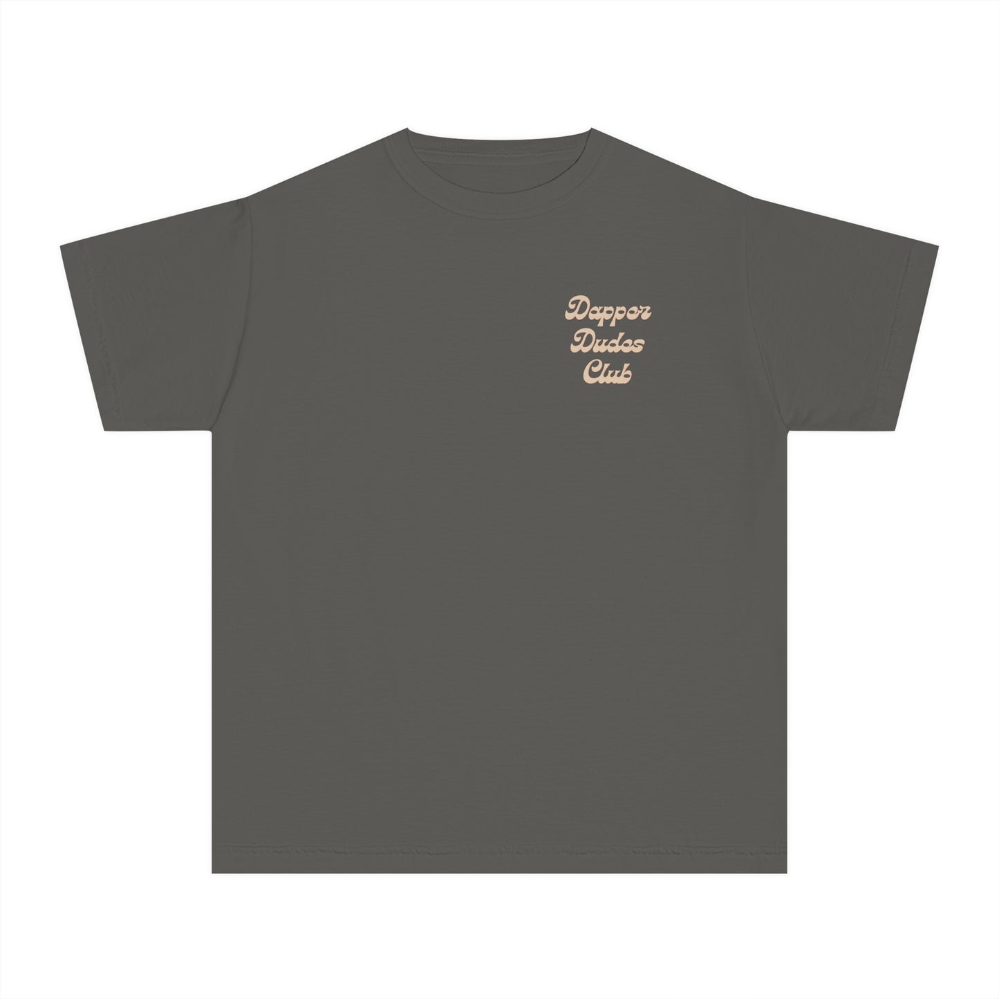 Dapper Dudes Club T-Shirt (Youth) (Front & Back)