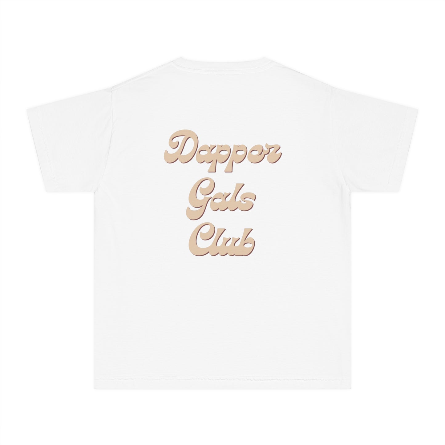 Dapper Gals Club T-Shirt (Youth) (Front & Back)