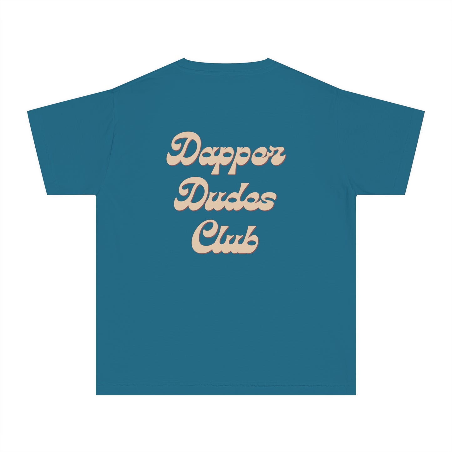 Dapper Dudes Club T-Shirt (Youth) (Front & Back)