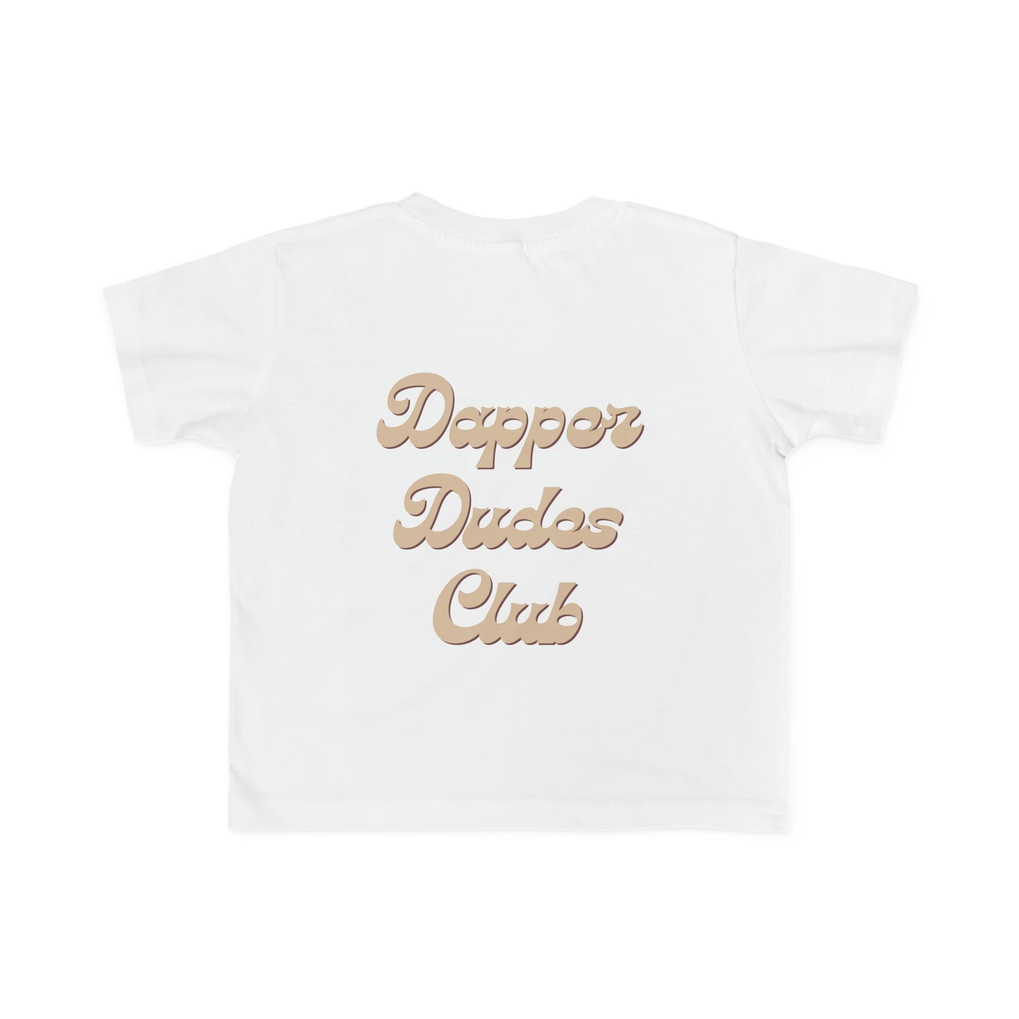 Dapper Dudes Club T-Shirt (Toddler) (Front & Back)