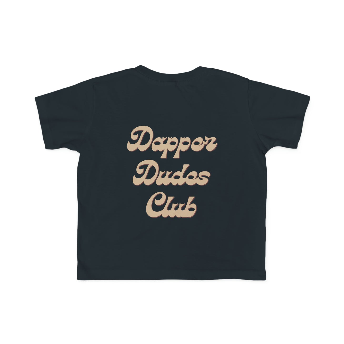 Dapper Dudes Club T-Shirt (Toddler) (Front & Back)