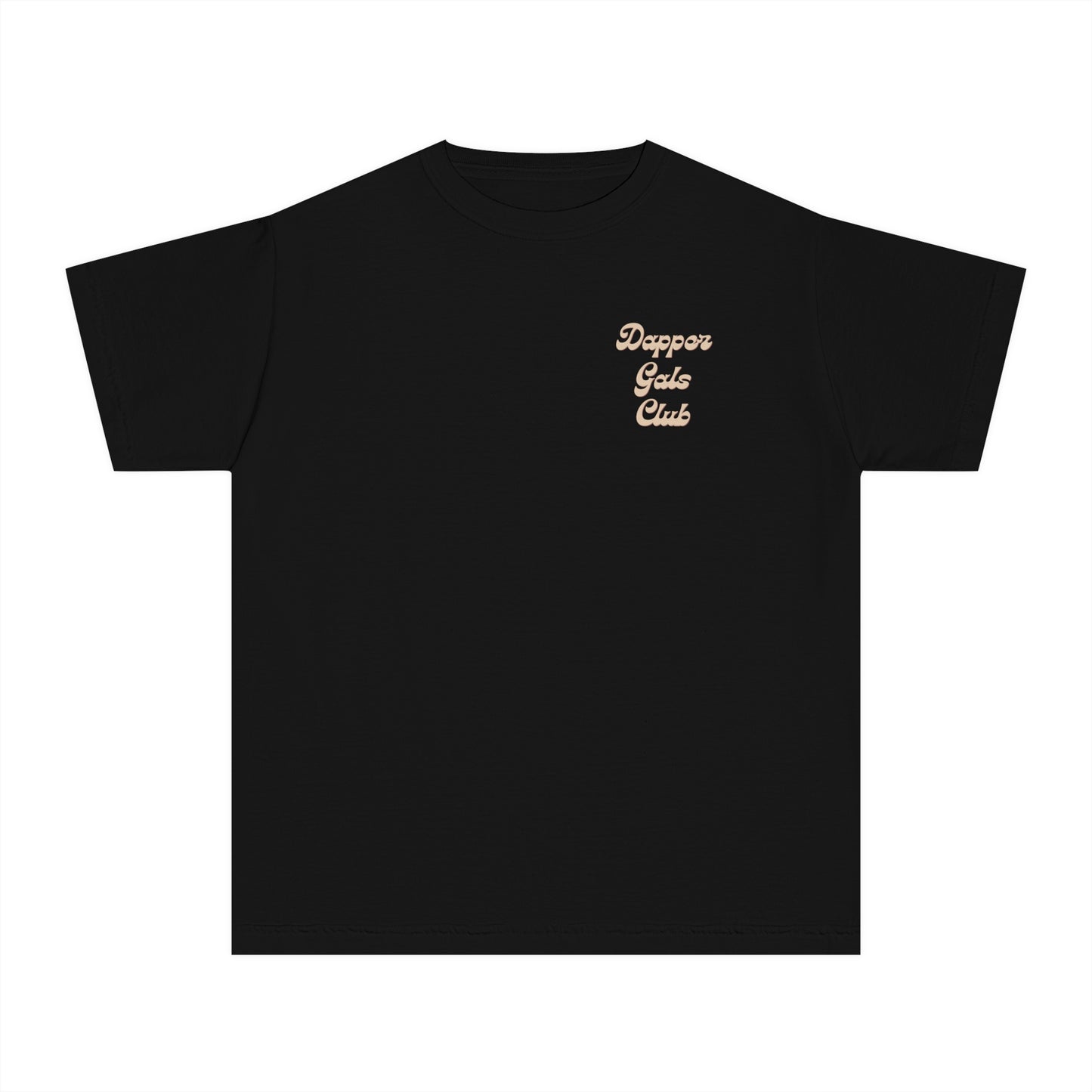 Dapper Gals Club T-Shirt (Youth) (Front & Back)