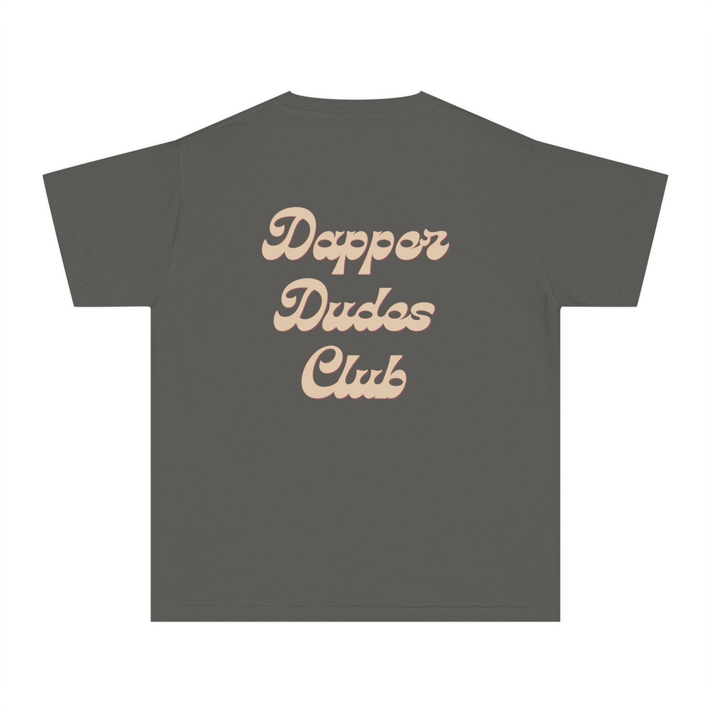 Dapper Dudes Club T-Shirt (Youth) (Front & Back)