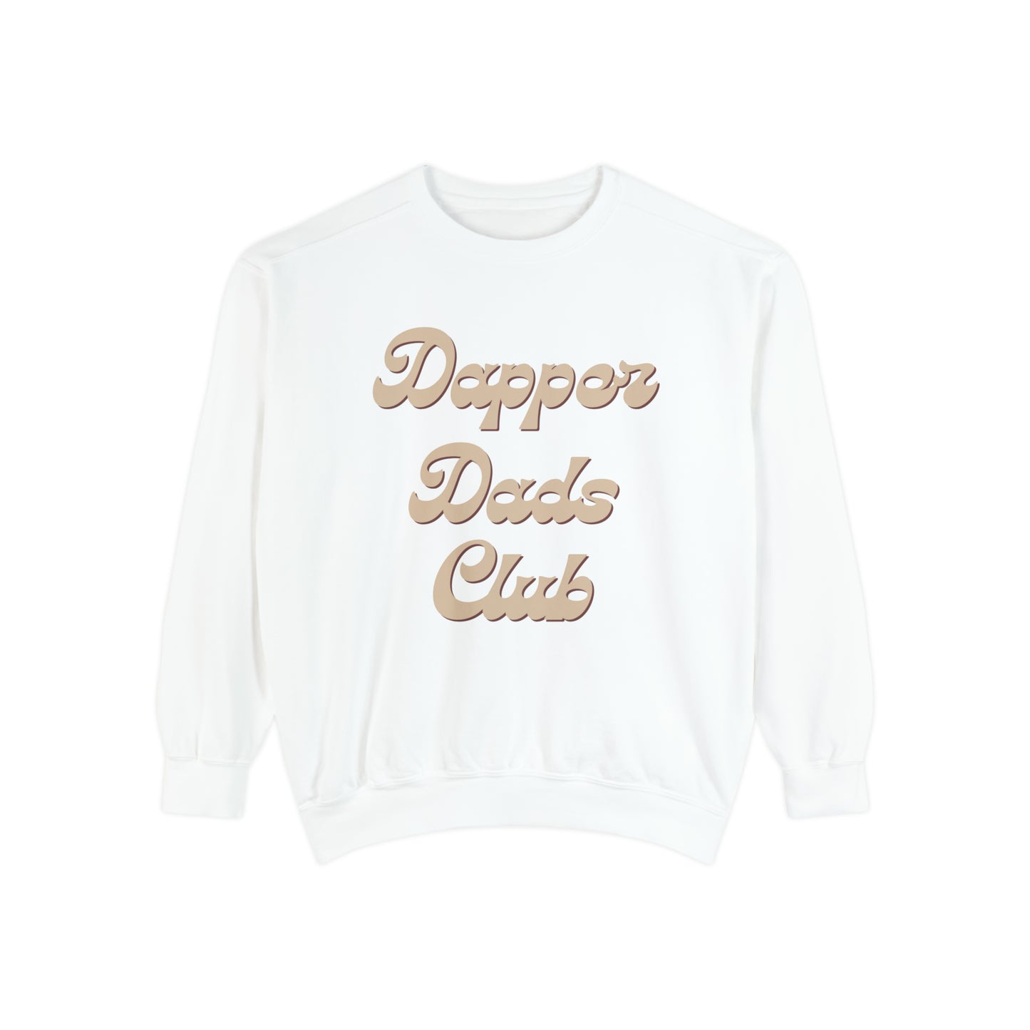 Dapper Dads Club Sweatshirt (Front Design)