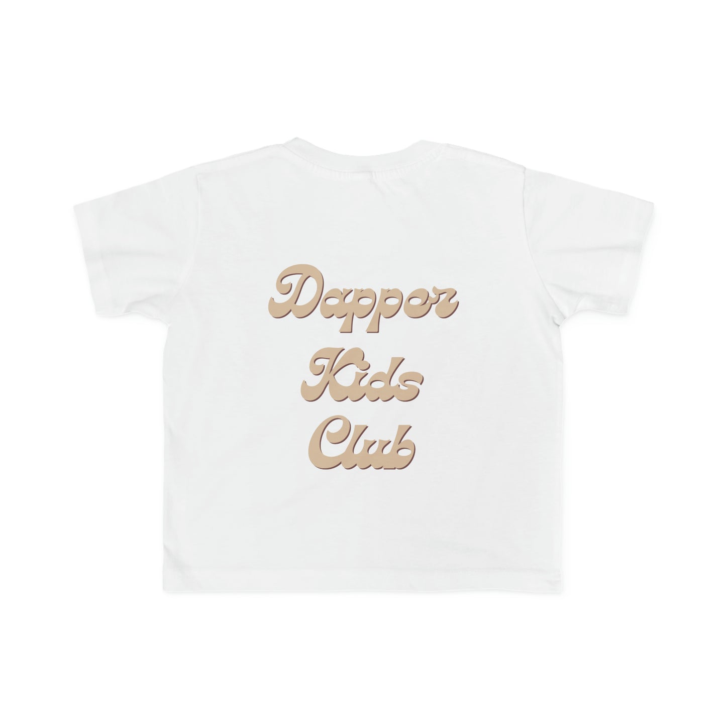 Dapper Kids Club T-Shirt (Toddler) (Front & Back)